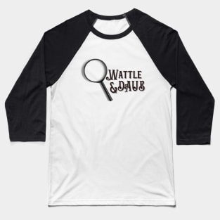 Miss Information - Wattle & Daub Baseball T-Shirt